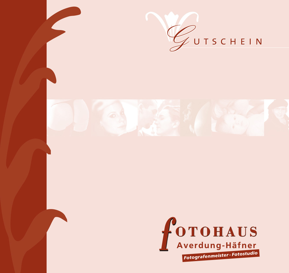 Gutscheine - Fotohaus Averdung-Häfner